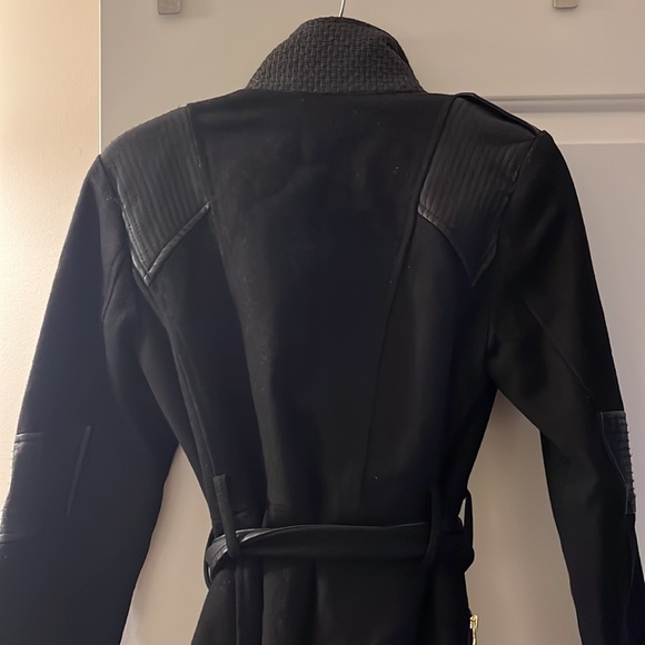 Black wool coat - Picture 8 of 12